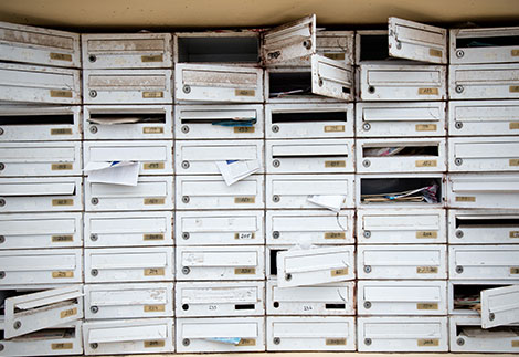 Briefkastenanlagen Reinigung JST CLEAN UP